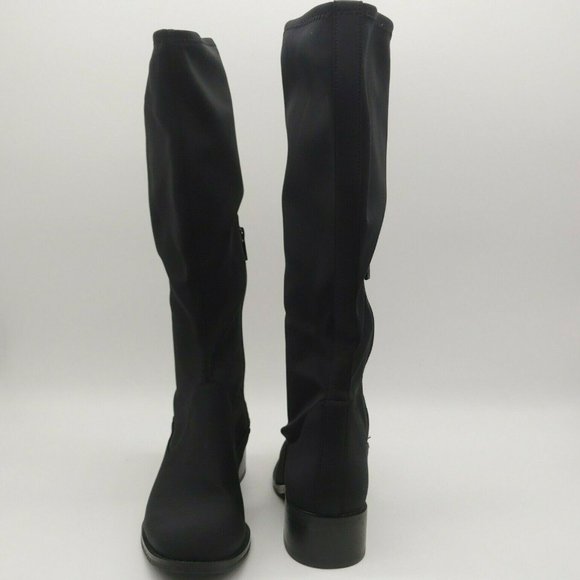 Donald Pilner Womens Zela Tall Stretch Boot 7 New - Picture 3 of 5